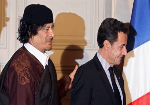 جمعيات إفريقية تتهم ساركوزي باغتيال القذافي وتلجأ لمحكمة لاهاي
