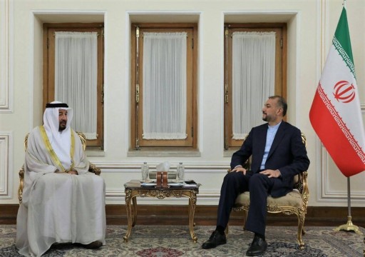 عبداللهيان يستقبل السفير الإماراتي ويؤكد الرغبة بتطوير العلاقات مع أبوظبي