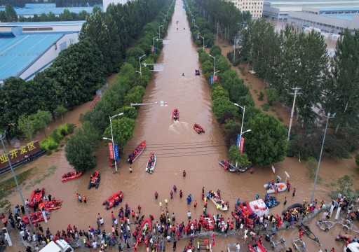 مصرع وفقدان 147 شخصا جراء الكوارث الطبيعية في الصين خلال يوليو