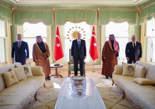 وزير خارجية قطر يبحث مع الرئيس التركي التطورات في سوريا وليبيا
