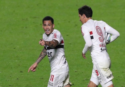 لوسيانو يحرز هدفه الأول مع ساو باولو في التعادل مع باهيا
