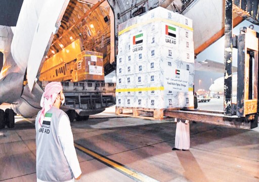 الإمارات ترسل مساعدات غذائية إلى "ميكيلي" بإقليم تيغراي في إثيوبيا