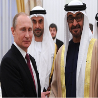 محمد بن زايد يلتقي بوتين في موسكو