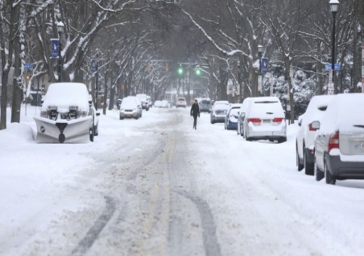 بايدن يعلن حالة الطوارئ في نيويورك إثر العواصف الثلجية