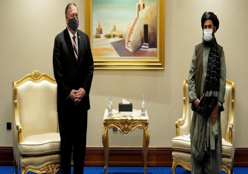 بومبيو يدعو الأفغان لتسريع المفاوضات وخفض العنف