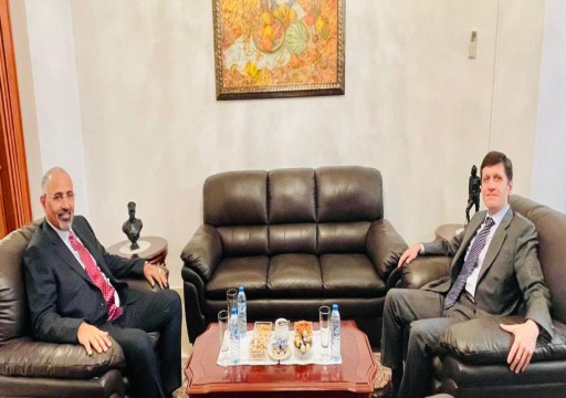 رئيس المجلس الانفصالي في اليمن يلتقي بسفير روسيا لدى أبوظبي