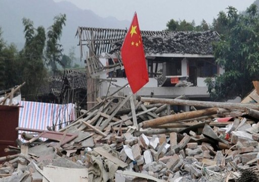 ارتفاع حصيلة ضحايا زلزال الصين إلى 46 قتيلا و16 مفقودا