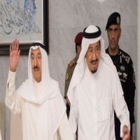 رسالة من أمير الكويت إلى العاهل السعودي