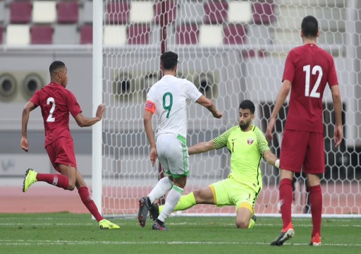 قطر تخسر من الجزائر بهدف وديًا قبل أمم آسيا