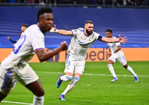 ريال مدريد ومانشستر سيتي يعبران إلى ربع النهائي أبطال أوروبا