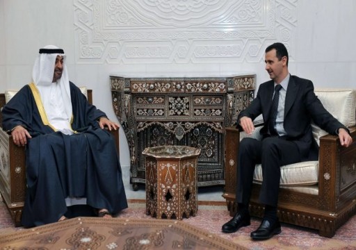 المعارضة السورية تنتقد اتصال محمد بن زايد بمجرم الحرب بشار الأسد
