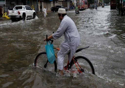 مقتل 113 شخصاً نتيجة الأمطار الموسمية في باكستان