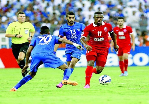رفض آسيوي لتأجيل مباراة الهلال السعودي وأهلي دبي