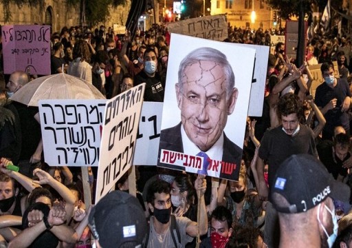 خروج أكثر من 100 ألف متظاهر في "تل أبيب" ضد حكومة نتنياهو