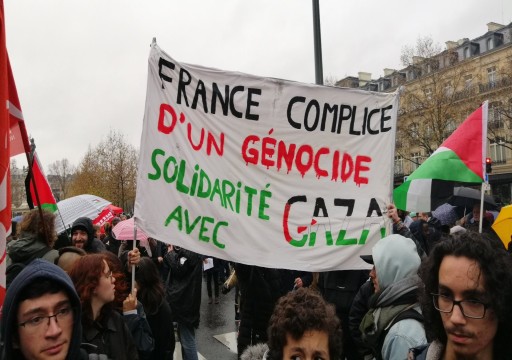 مظاهرات حاشدة في لندن وباريس تطالب بوقف العدوان على غزة