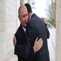 الأسد يلتقي بوتين في سوتشي الروسية