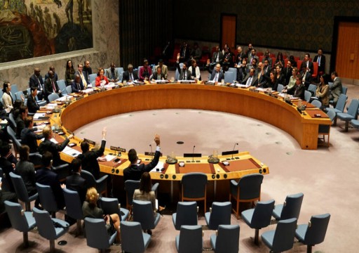 مجلس الأمن يتجه للتصويت على مقترح إماراتي يطالب بدخول المساعدات إلى غزة