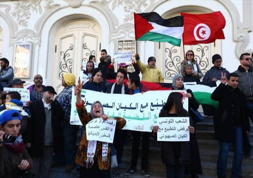 تونس تنفي عزمها إقامة أي علاقات دبلوماسية مع العدو الإسرائيلي