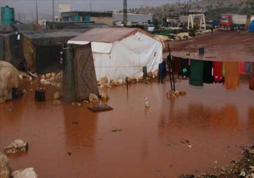 نزوح 67 ألف شخص بسبب الفيضانات شمال غربي سوريا