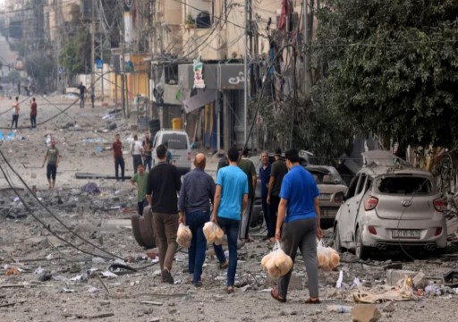 الأمم المتحدة تؤكد نزوح 263 ألف فلسطيني من منازلهم في قطاع غزة