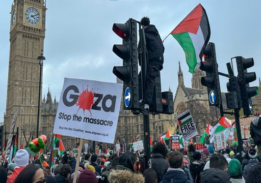 مظاهرات حاشدة في أوروبا والولايات المتحدة تطالب بوقف الحرب الإسرائيلية على غزة