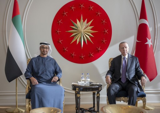 رئيس الدولة: بحثنا مع أردوغان تعزيز العلاقات الاستراتيجية