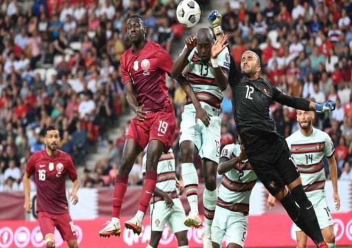 البرتغال تتغلب على قطر بثلاثية في التصفيات المؤهلة لكأس العالم