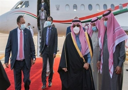 حمدوك يصل السعودية برفقة مدير المخابرات للقاء بن سلمان