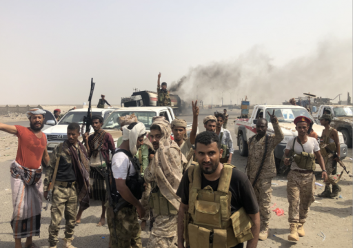 يمنيون يطالبون بمحاسبة أبوظبي على جريمة قصفها قوات الجيش في عدن 2019