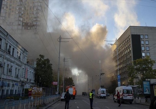 طائرات مسيرة انتحارية تضرب العاصمة الأوكرانية كييف