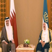 أميرا قطر والكويت يبحثان العلاقات الثنائية ودعم العمل الخليجي