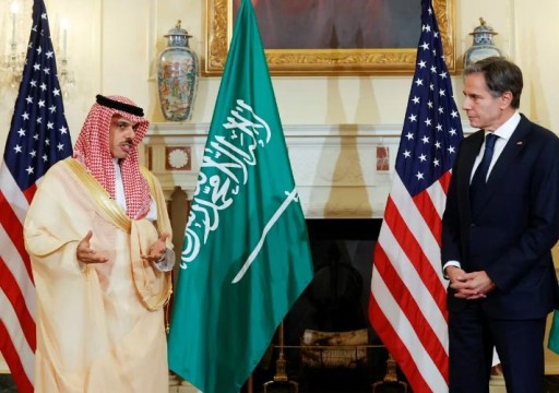 وزير الخارجية السعودي يبحث مع نظيره الأمريكي العلاقات الثنائية