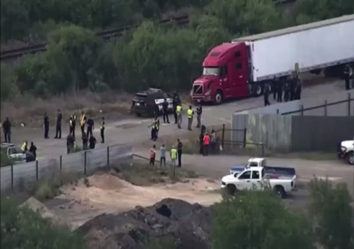 العثور على عشرات الجثث لمهاجرين داخل شاحنة جنوب الولايات المتحدة