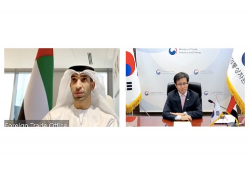 الإمارات وكوريا الجنوبية تستأنفان المحادثات لتوقيع اتفاقية اقتصادية استراتيجية