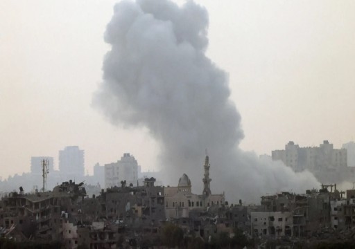 الإمارات تدين عمليات الاحتلال الإسرائيلي البرية في غزة وتدعو لوقف إطلاق النار