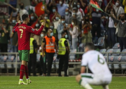 رونالدو يقود البرتغال لانتصار قاتل ضد إيرلندا بتصفيات كأس العالم 2022