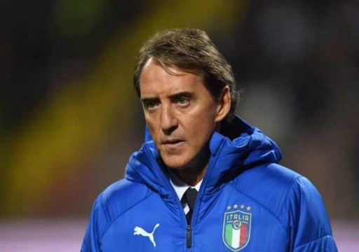 إصابة مدرب إيطاليا مانشيني بفيروس كورونا