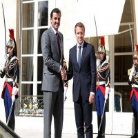 أمير قطر يزور فرنسا الخميس ويلتقي ماكرون