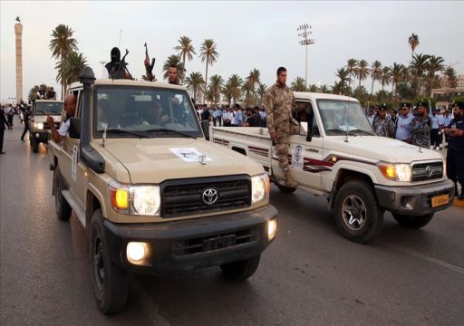 الجيش الليبي: استهداف مدرعة إماراتية وآليات مسلحة في ترهونة