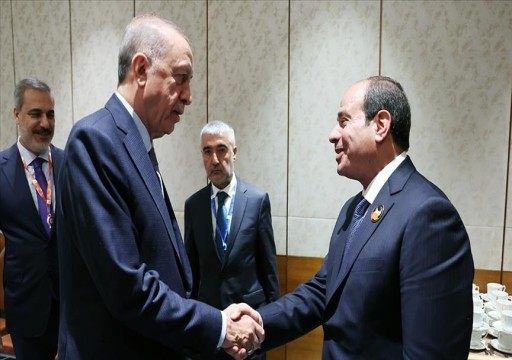 أردوغان يعتزم زيارة مصر الشهر المقبل لتحسين العلاقات