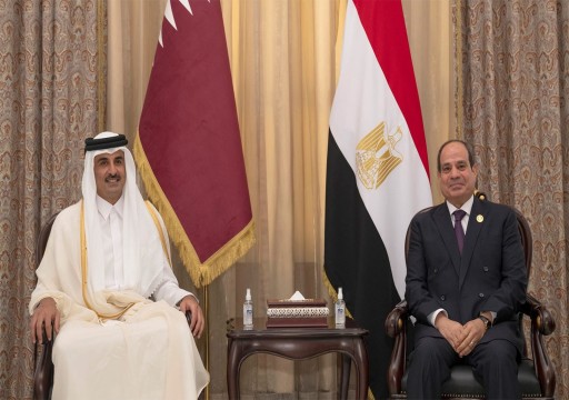 الرئيس المصري يزور قطر لأول مرة