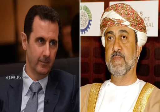 سلطان عمان يجري مباحثات مع رئيس النظام السوري