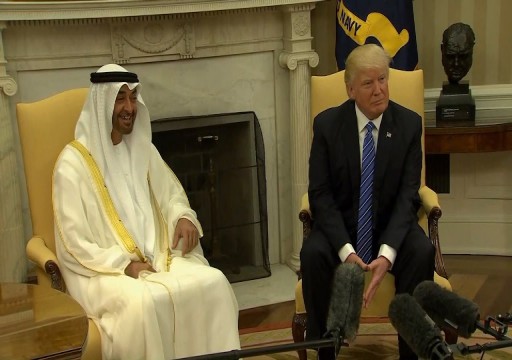 ترامب يدعو ولي عهد أبوظبي لاتخاذ خطوات لحل الأزمة مع قطر