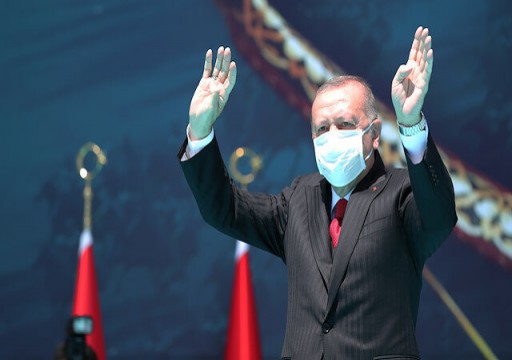 أردوغان: عازمون على نيل حقوقنا في البحار الثلاثة