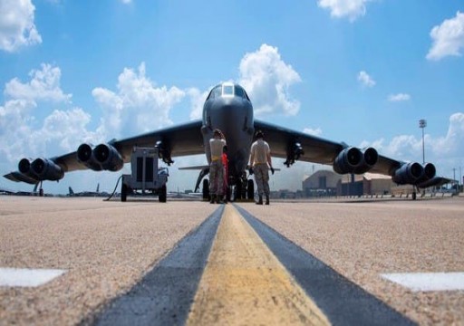 الجيش الأمريكي ينشر قاذفتي "B-52H" في الشرق الأوسط