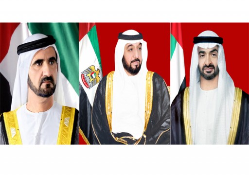 حُكام الإمارات يرفعون التهاني إلى رئيس الدولة بمناسبة عيد الأضحى