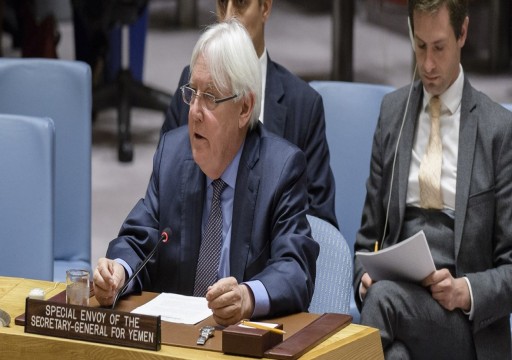 غريفيث: اتفاق السويد خطوة نحو الحل السلمي للأزمة اليمنية