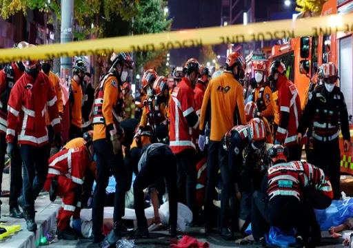 120 قتيلا بتدافع خلال حفلة "هالوين" في كوريا الجنوبية
