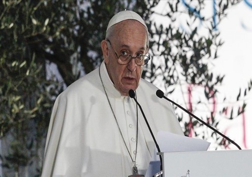 بابا الفاتيكان يعرب عن حزنه جراء الاعتداءات الجنسية بكنائس فرنسا