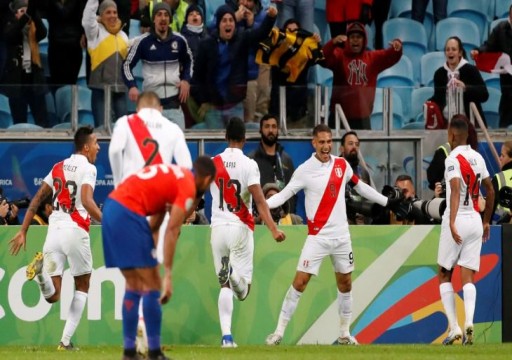 بيرو تكتسح تشيلي بثلاثية وتتأهل لنهائي كوبا أمريكا